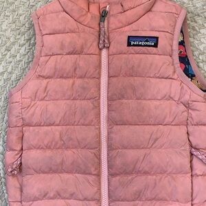 Patagonia Toddler Pink Puffer Vest
